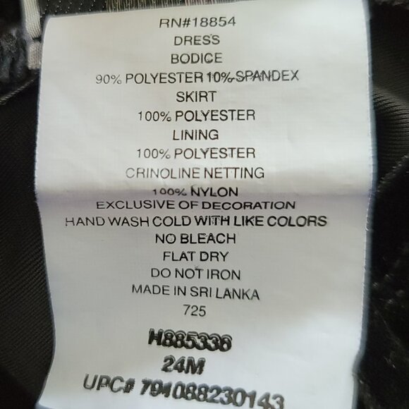 Rare Editions Toddler Girls Christmas Dress 24 Months, Nice pre-owned Condition! - Picture 8 of 8